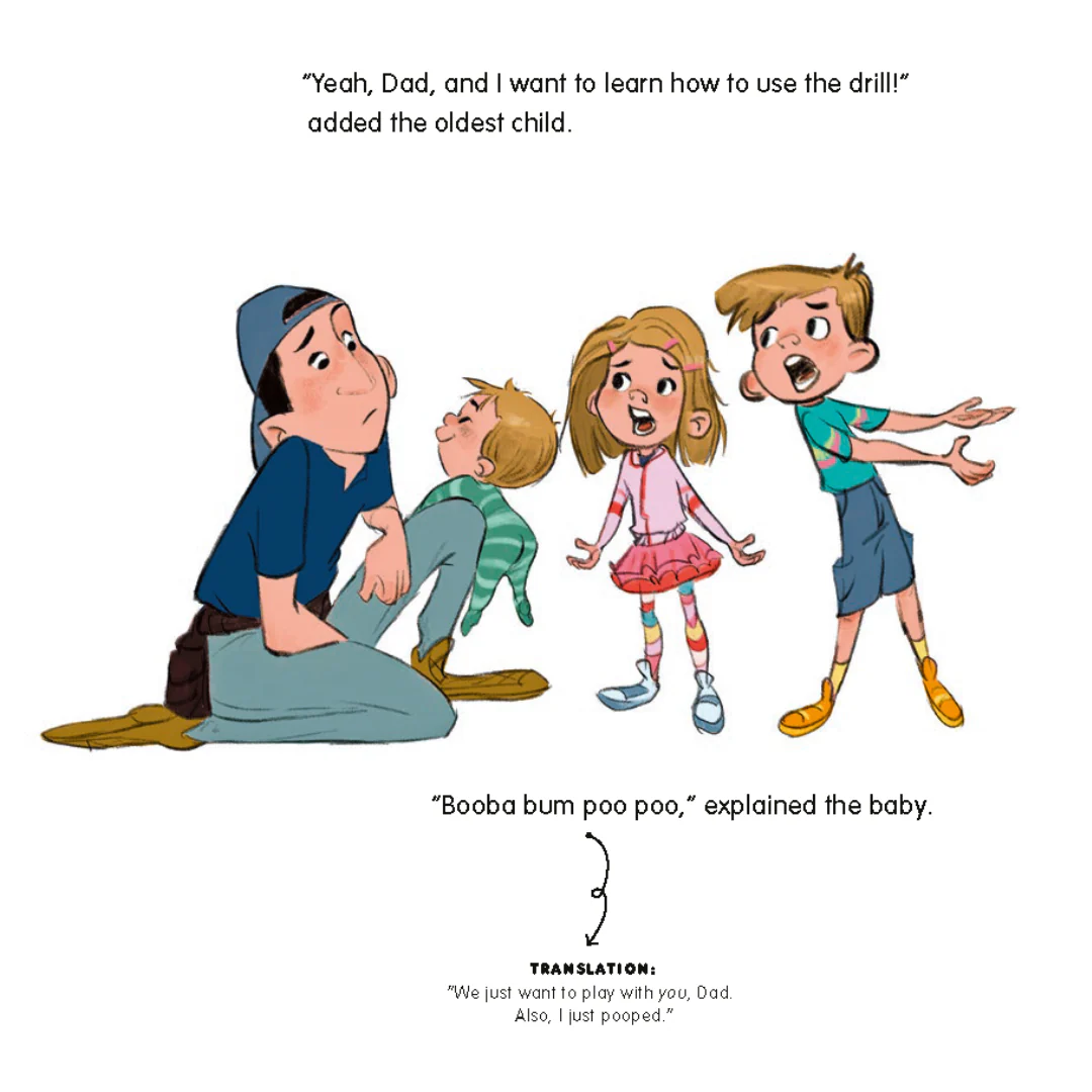 Dad And The Recycling-Bin Roller Coaster Picture Book - Image 6